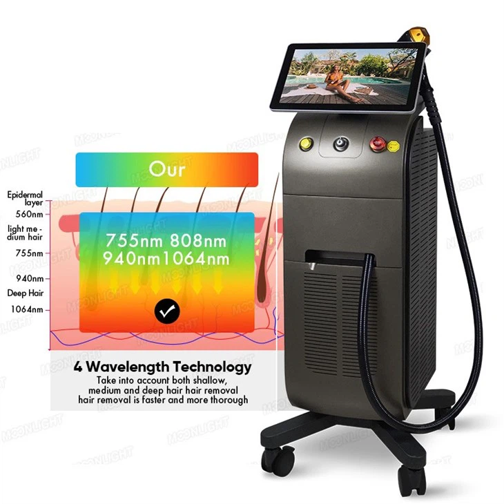 Diode Laser Hair Removal Machine With FDA