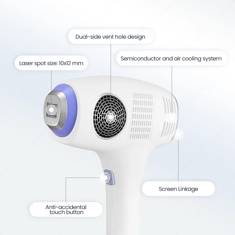 Ultra-Lightweight 808nm Laser Hair Removal Device high quality